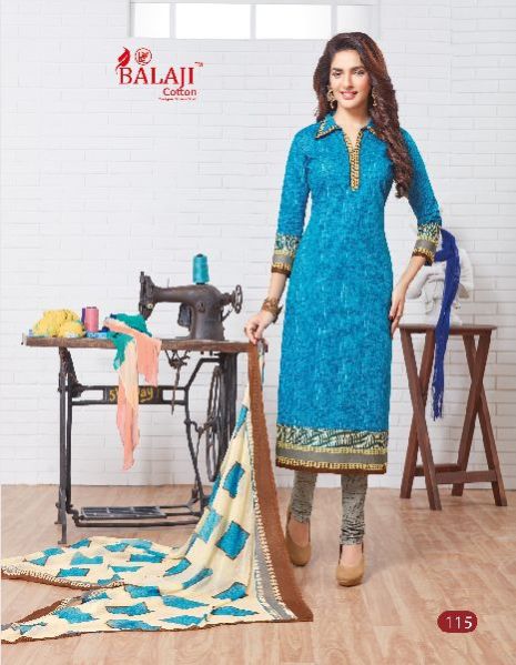 Ladies Cotton Suit 03