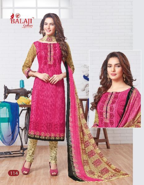 Ladies Cotton Suit 04