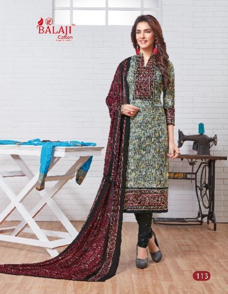 Ladies Cotton Suit 05