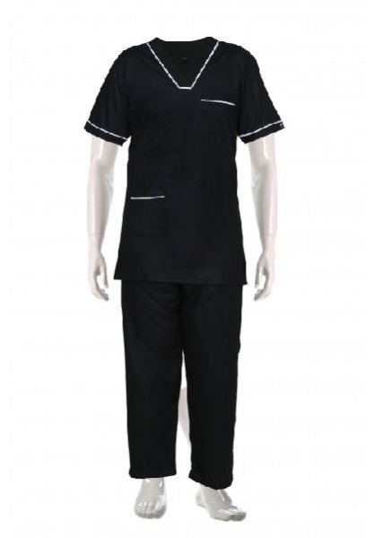 Scrub Suit Black Colour