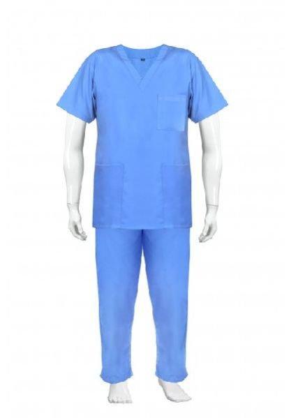 Scrub Suit Blue 1 Colour