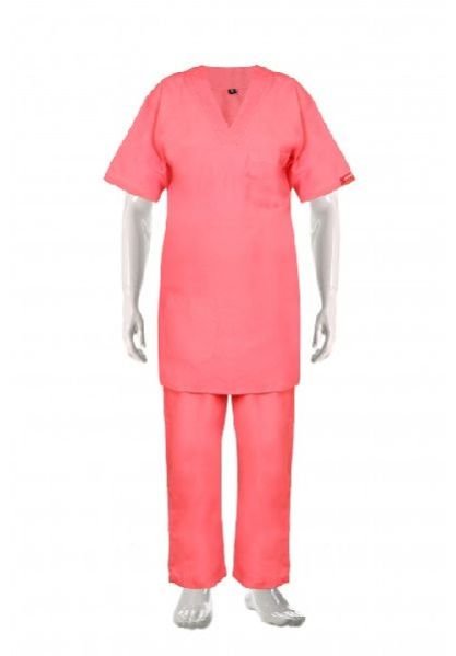 Scrub Suit Orange Colur