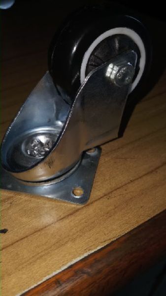 PU Black Caster Wheel 05