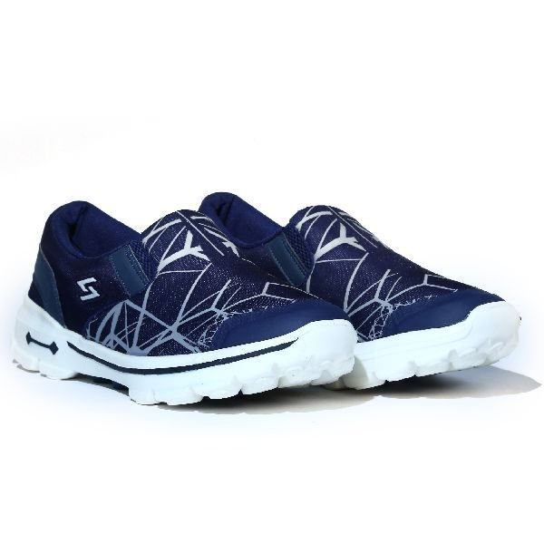 Sagma Mens Dark Blue Breathable Shoes 02