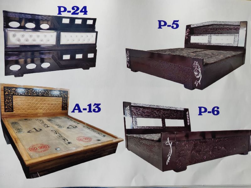 Wooden Double Bed 07