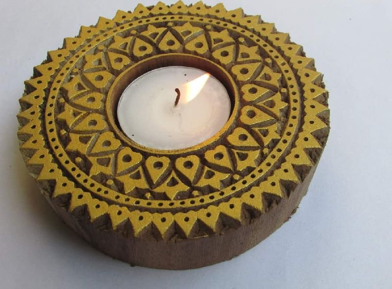 Hand Block Candle 01