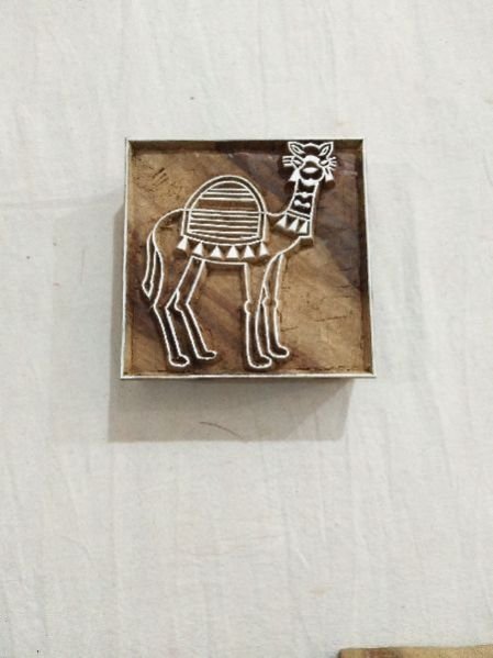 Hand Carved Wood Block 01