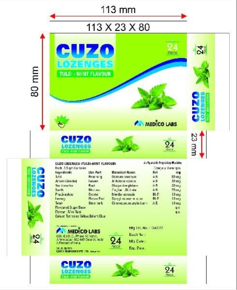 Cuzo Tulsi Tablets