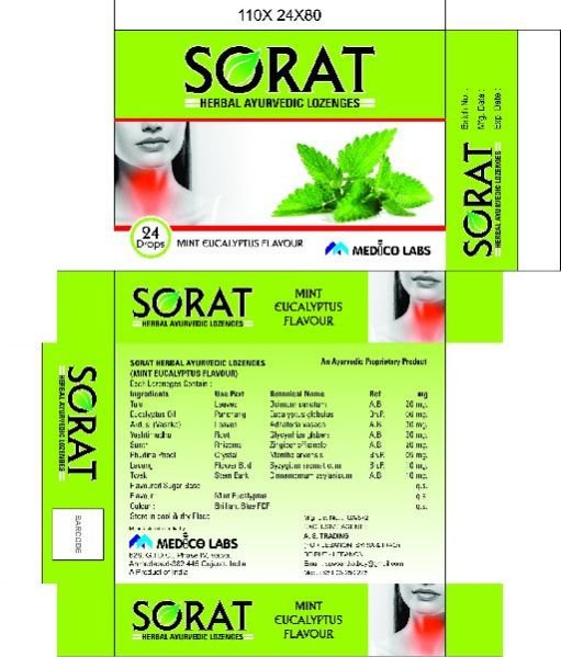 Sorat Lozenges Tablets