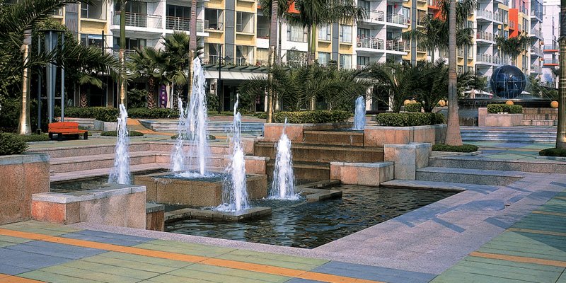 Water Fountain Landscaping 06