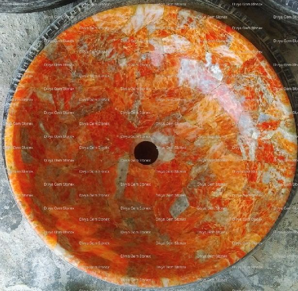 AGATE STONE WASH BASINS