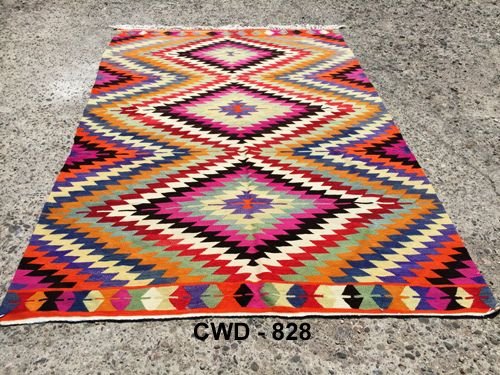 CWD - 828 - Woolen Kilim Rug