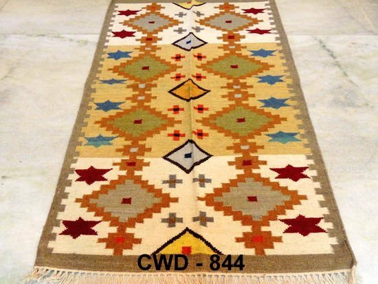 CWD - 844 - Woolen Kilim Rug