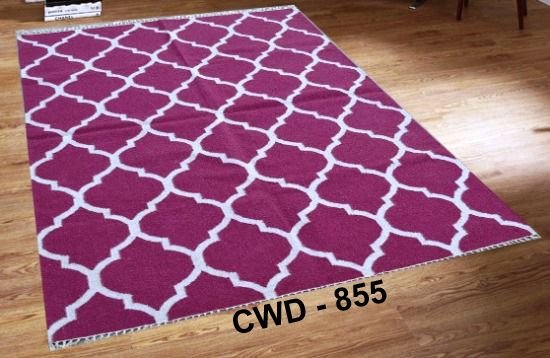 CWD - 855- Woolen Kilim Rug