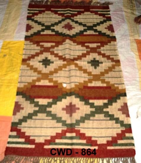 CWD - 864 - Woolen Kilim Rug