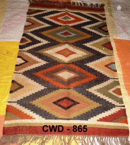 CWD - 865- Woolen Kilim Rug