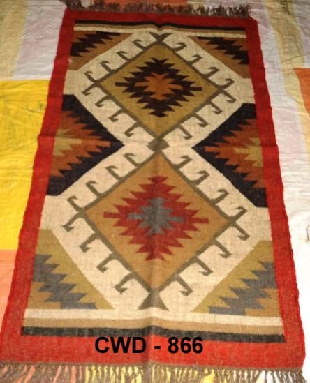 CWD - 866 - Woolen Kilim Rug