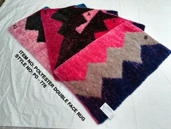 Double Face Polyester Rugs 11
