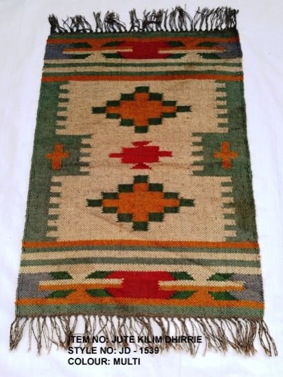 Jute Kilim Dhurries 01