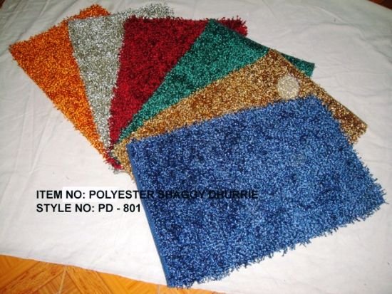 Polyester Shaggy Dhurries 01