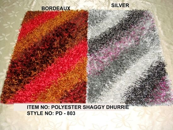 Polyester Shaggy Dhurries 03