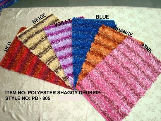 Polyester Shaggy Dhurries 05