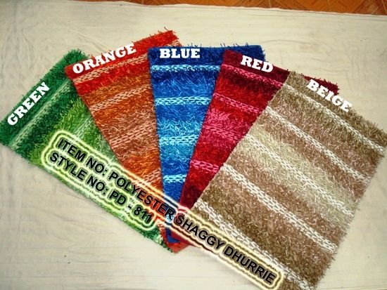 Polyester Shaggy Dhurries 07