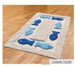 Cotton Yarn Dyed Bath Mat 01