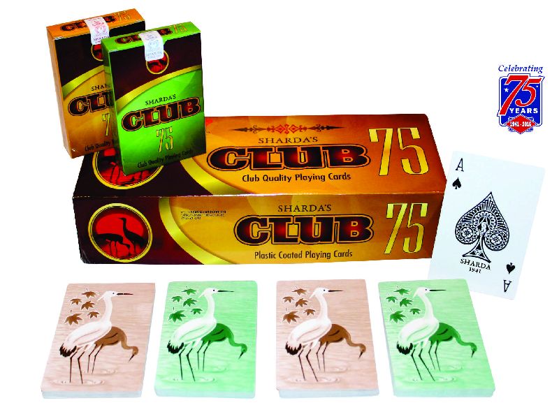 Club Quality Playing Card (Club 75)