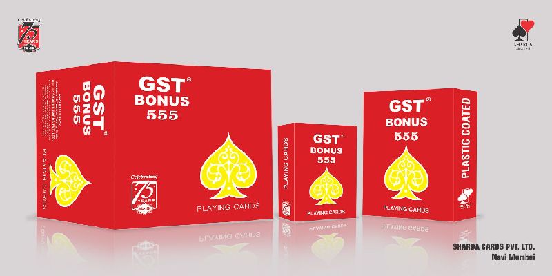Club Quality Playing Card (GST Bonus 555)