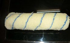 9 Inch Green Thread Fabric Paint Roller