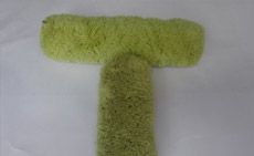 Green Thread Fabric Paint Roller