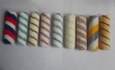 Multi Colours Stripes Fabric Paint Roller