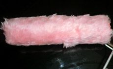 Pink Furr Fabric Paint Roller