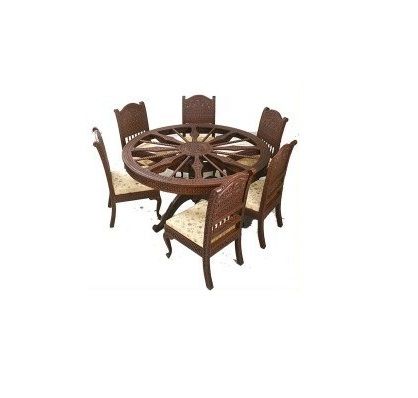 Wooden Dining Table Set 04
