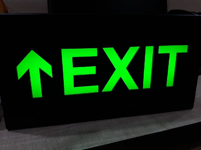 LED Exit Sign Board 01