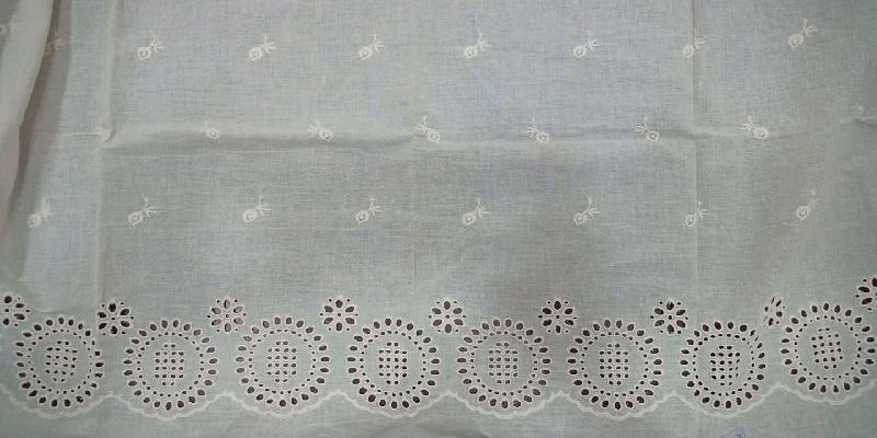 Cotton Embroidered Fabric 04