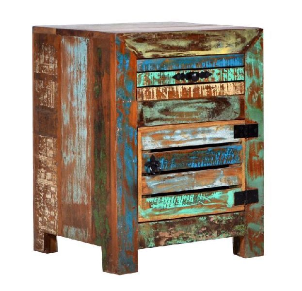 NI-BS-039 Wooden Bedside Table