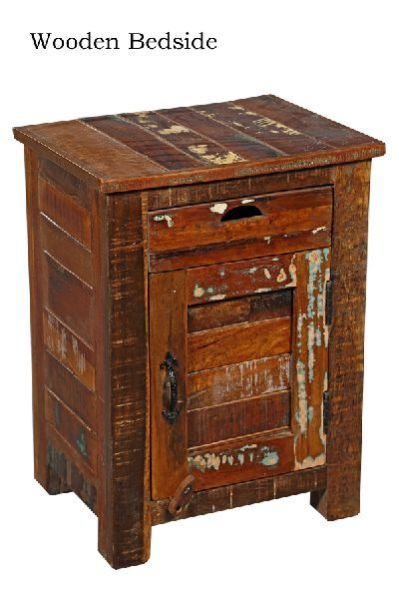 NI-BS-044 Wooden Bedside Table