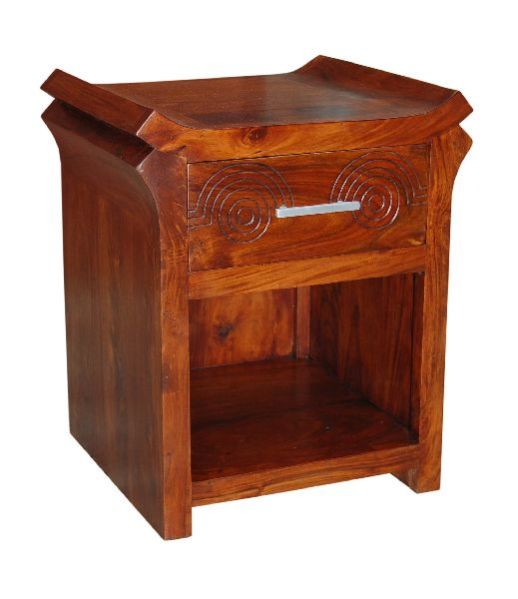 NI-BS-065 Wooden Bedside Table