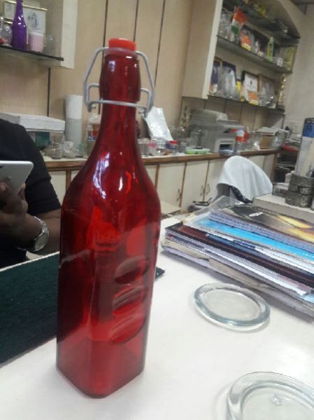 Glass Water Bottle 02