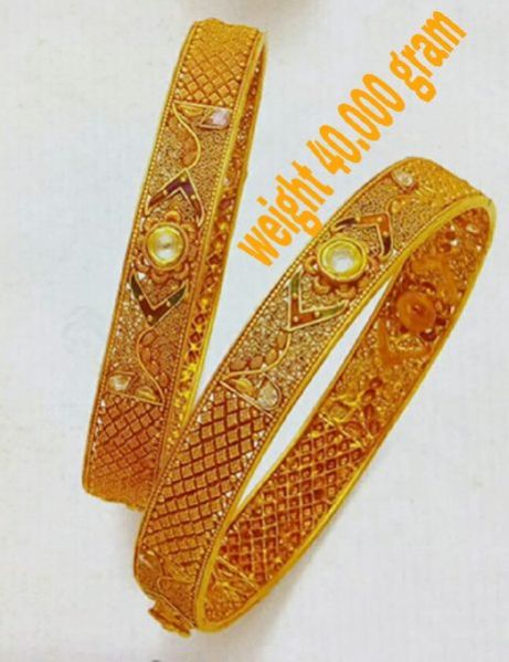Gold Bangle 03
