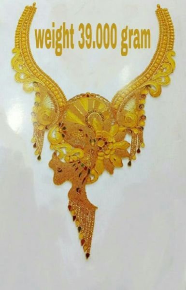 Gold Necklace Set 01