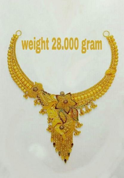 Gold Necklace Set 02