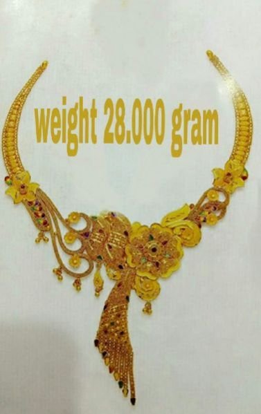 Gold Necklace Set 03