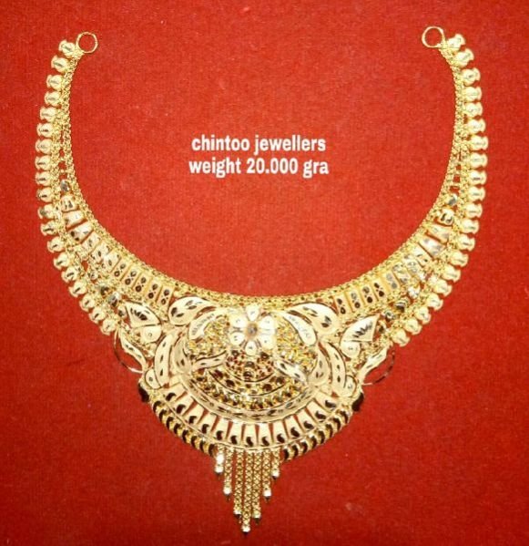 Gold Necklace Set 06