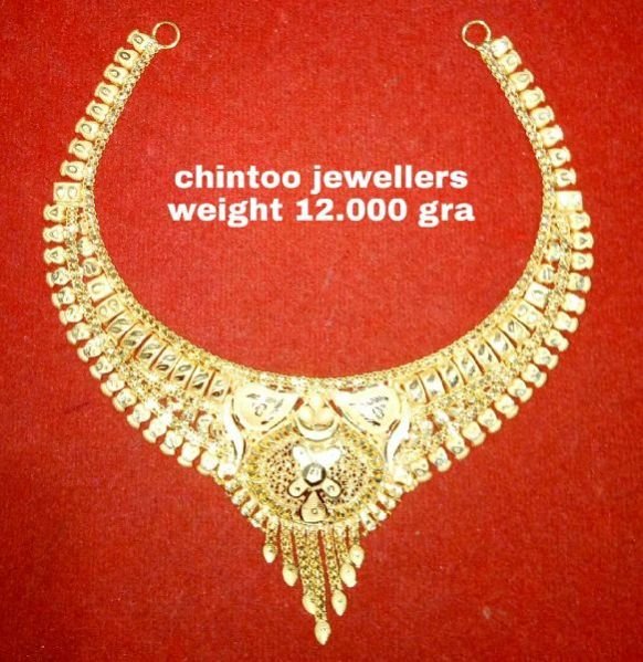 Gold Necklace Set 08