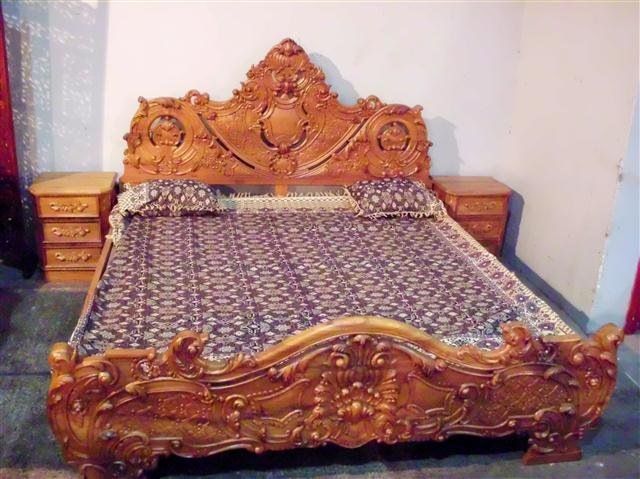 Wooden Bed 02