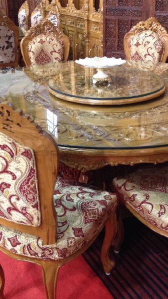 Wooden Dining Table Set 05