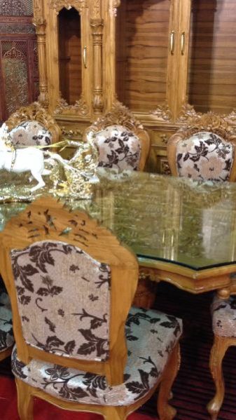 Wooden Dining Table Set 06